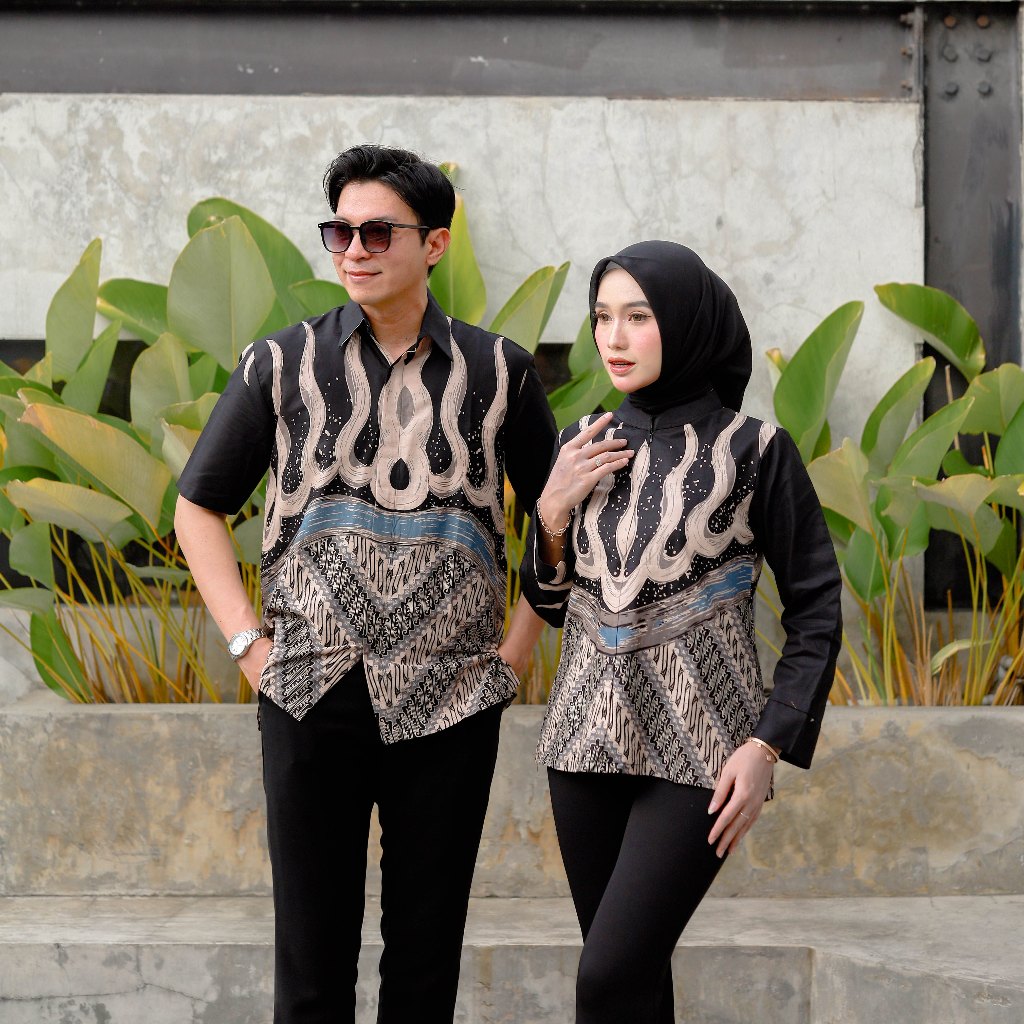 Benang Raja Batik Couple Katun Parang Api