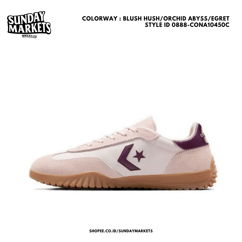 Converse Run Star Trainer Blush Hush BNIB 100% Global