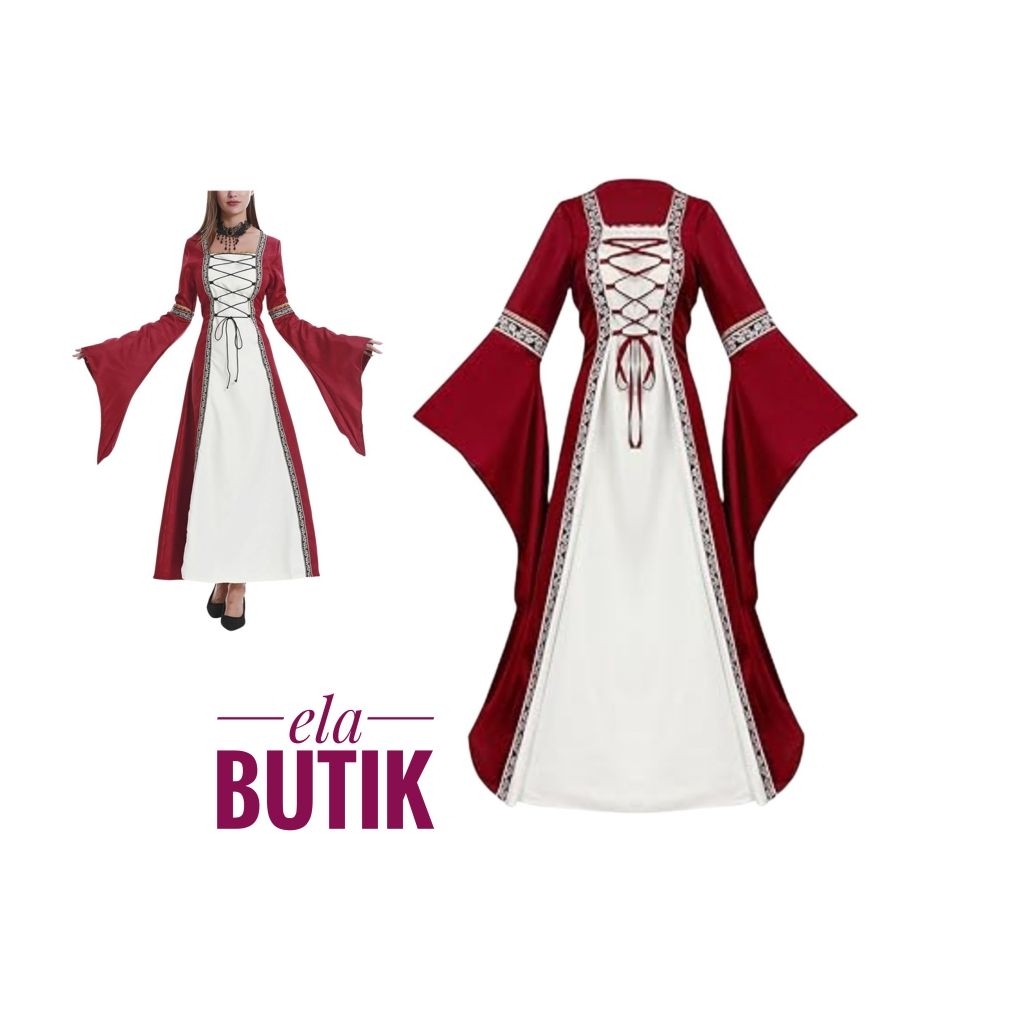 kostum medieval dewasa  princess renaissance dewasa kostum halloween