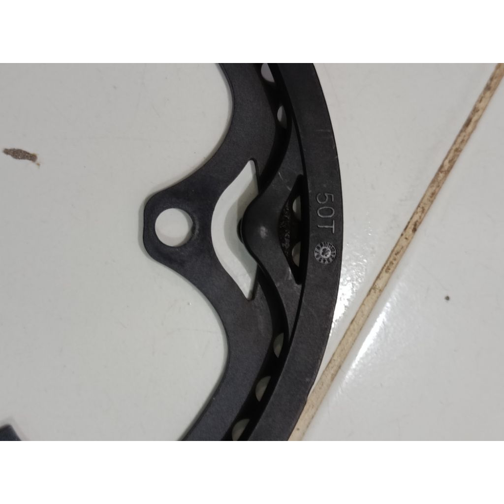 Wts chainring ex brompton 50t second good condition gigi masih tumpul