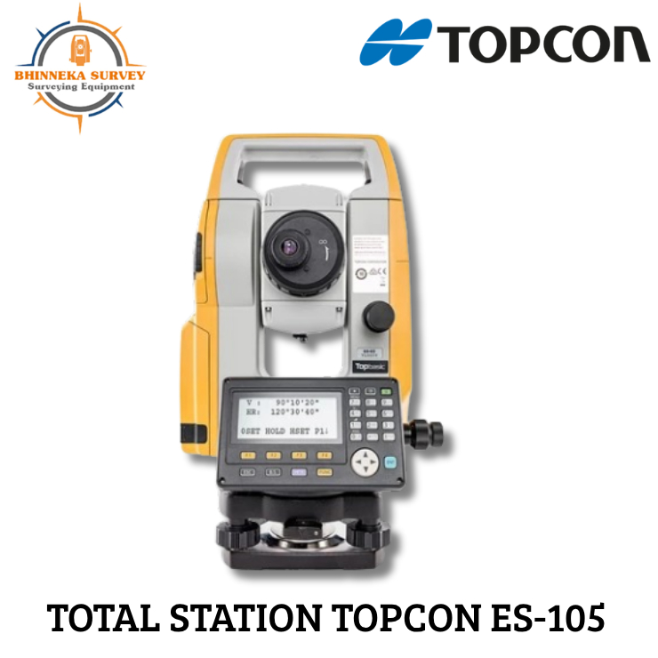 Total Station Topcon Es-105/Bekas lengkap set