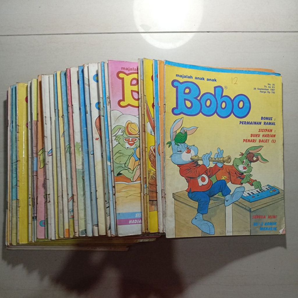 Majalah anak-anak BOBO THN 1987