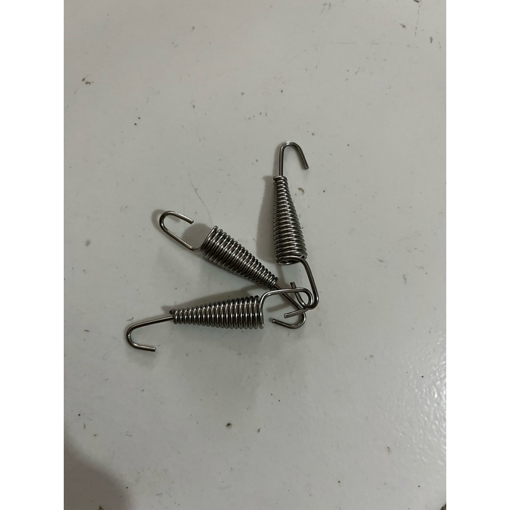 Pir knalpot model kerucut (per 1 pcs) per pengait knalpot racing model keong kerucut