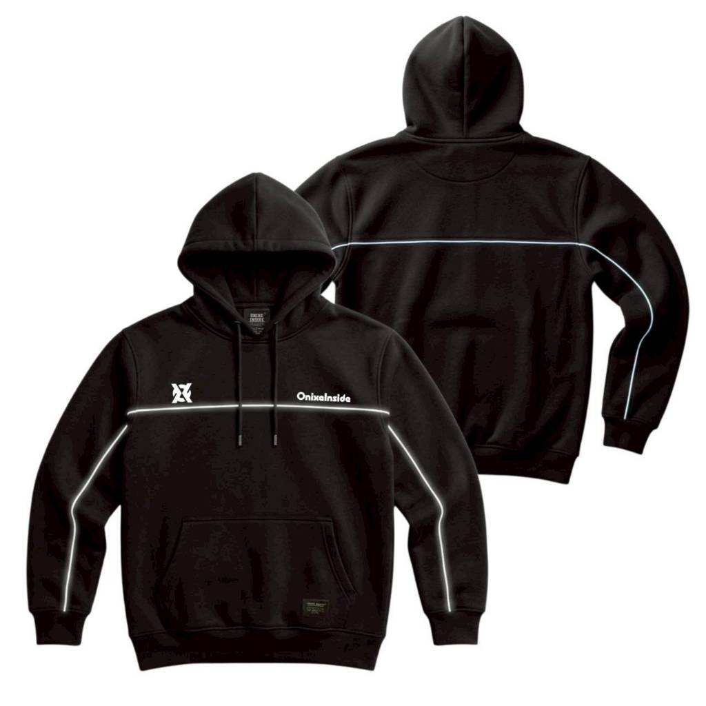 Hoodie Reflective Pria Wanita
