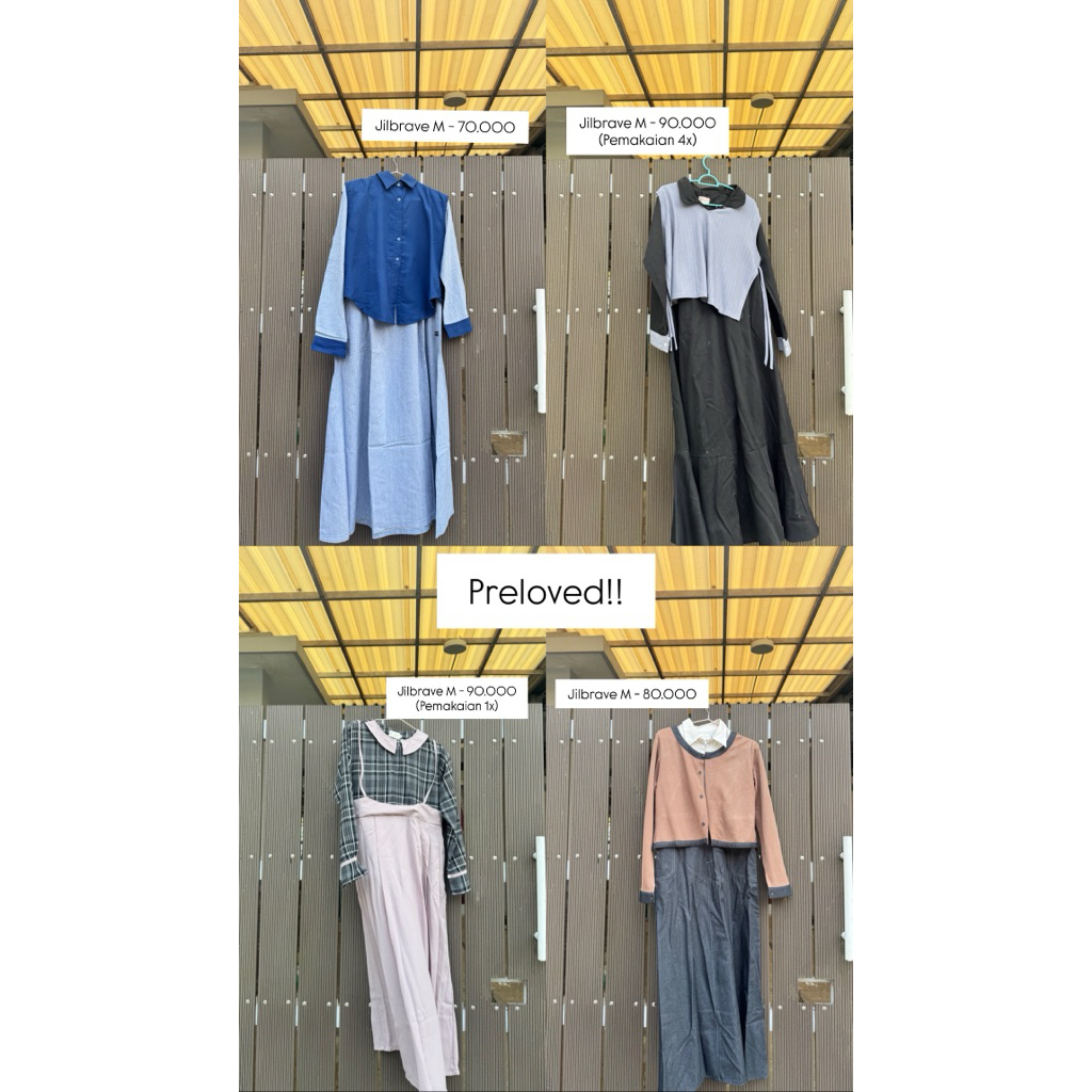PRELOVED DRESS JILBRAVE