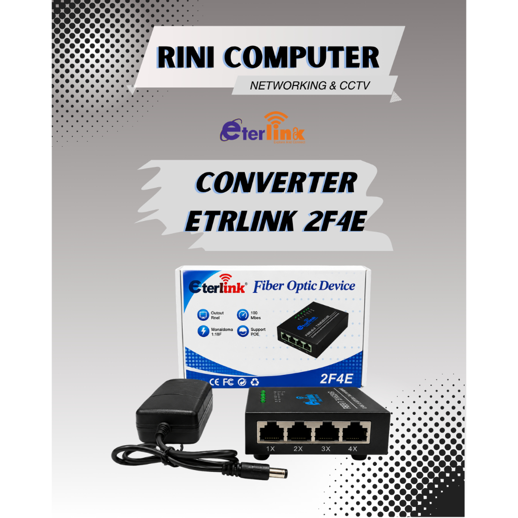 MEDIA CONVERTER ETERLINK 2F4E