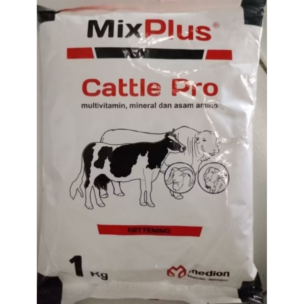 MIX PLUS VITAMIN HEWAN PREMIX cattle pro medion