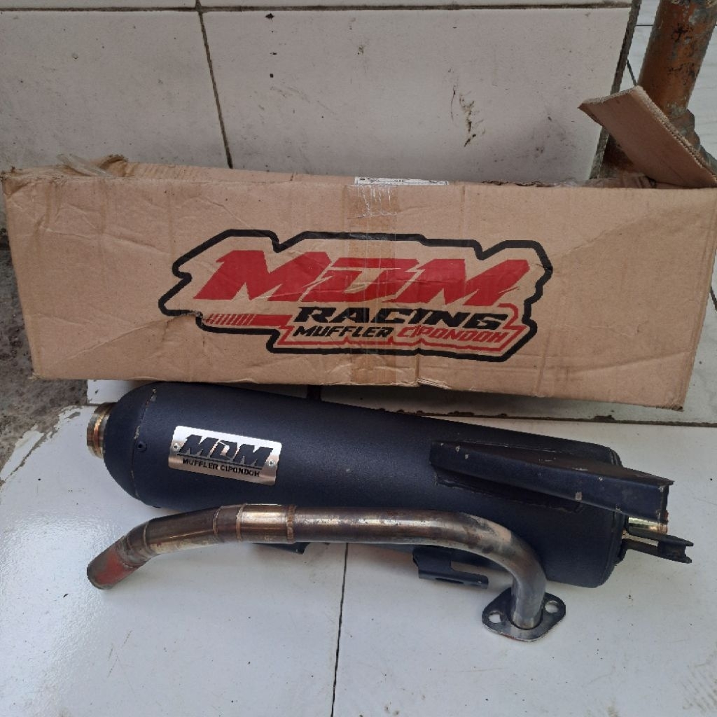 Knalpot MDM vario 110 Karbu