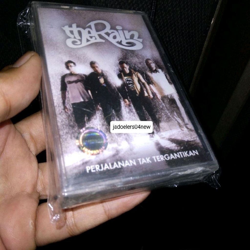Kaset The Rain Perjalanan Tak Tergantikan segel original mulus