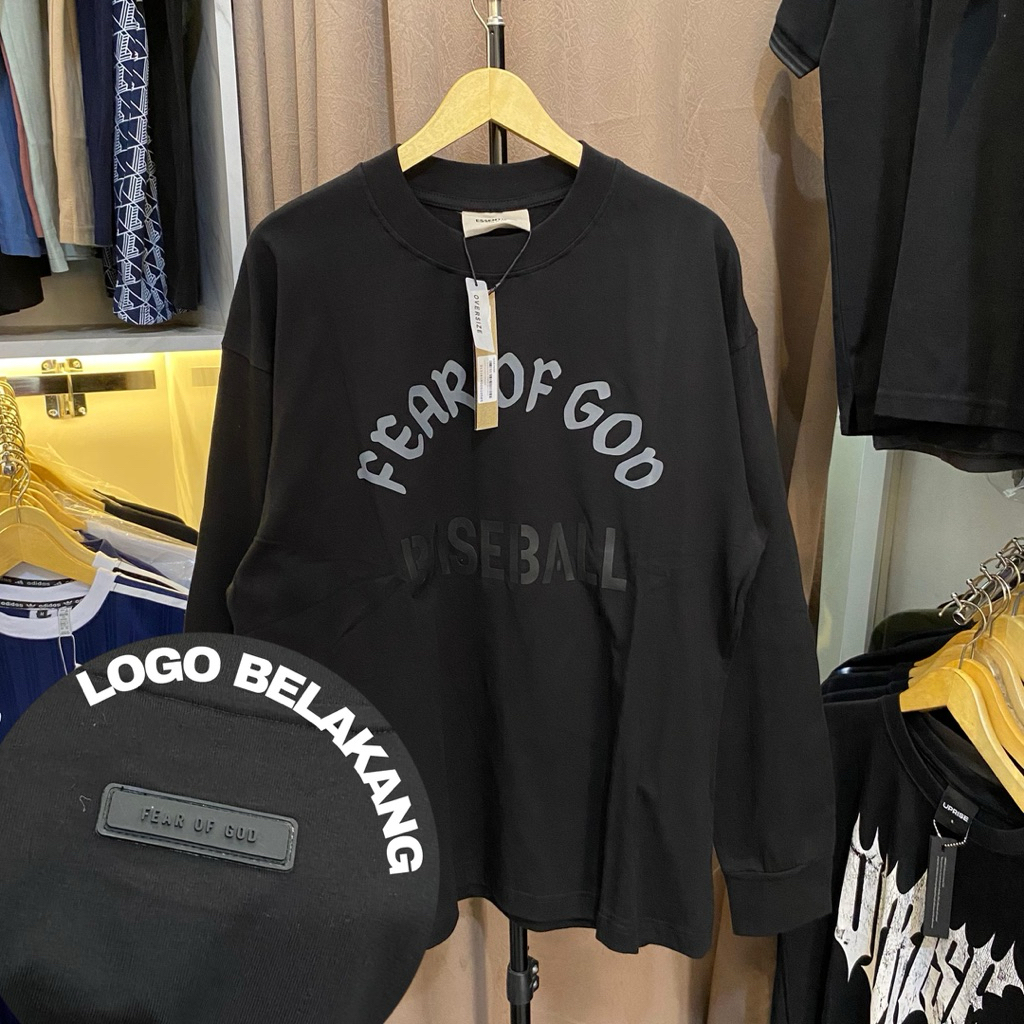 KAOS LENGAN PANJANG OVERSIZE 16s TEBAL