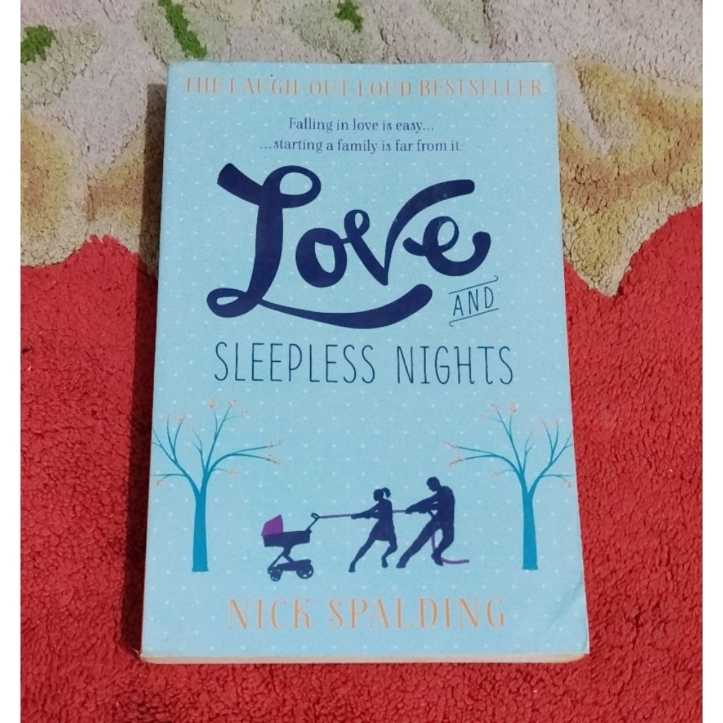Novel Nick Spalding "Love and Sleepless Nights" 100%ORI preloved koleksi pribadi
