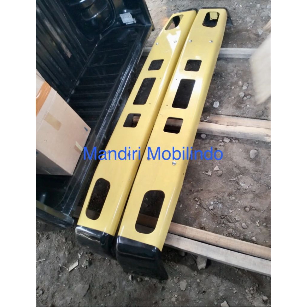 BEMPER CANTER PS 136 HDL ORI COPOTAN BARU ( KOMPLIT BREKET + KUPINGAN)