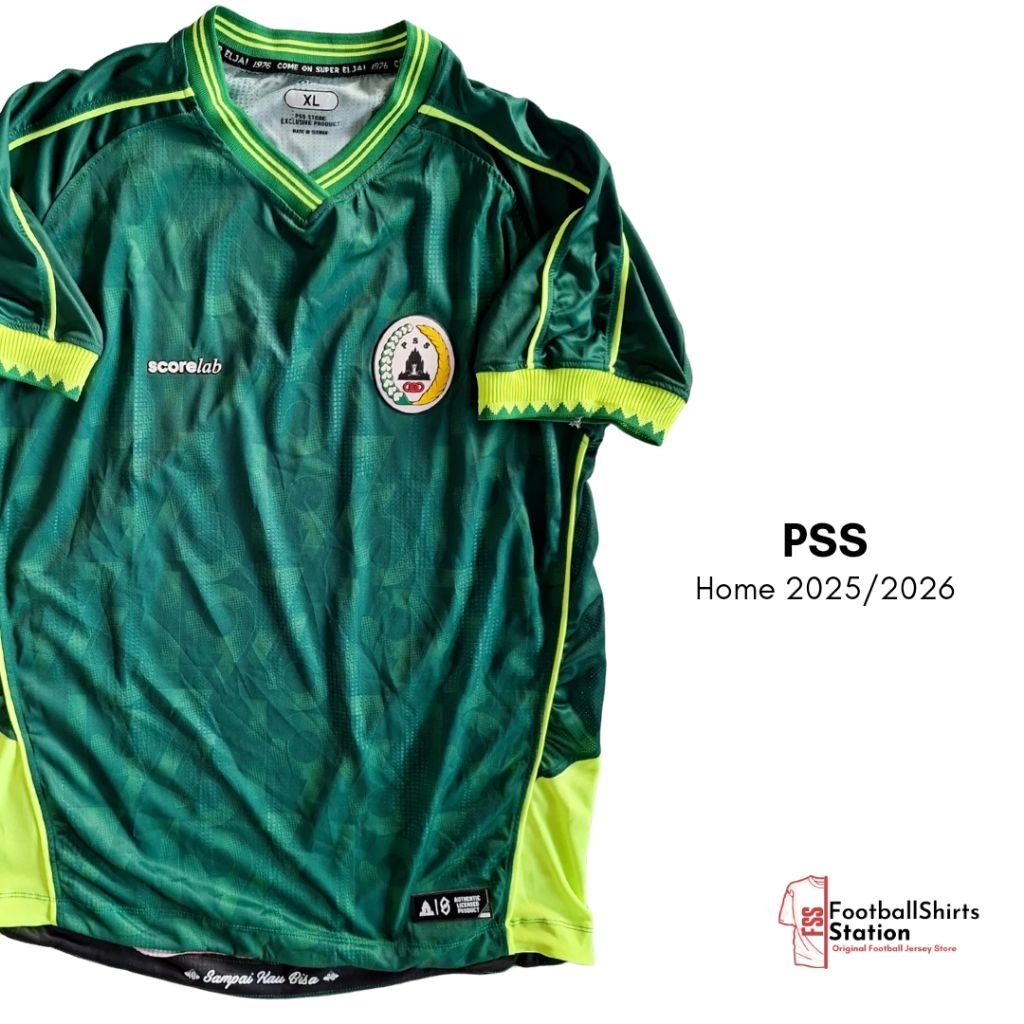 Jersey PSS Sleman Home 2025/2026 Player Issue Size XL Original Scorelab