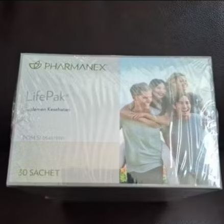 1 box lifepak suplemen kesehatan pharmanex expired 2027