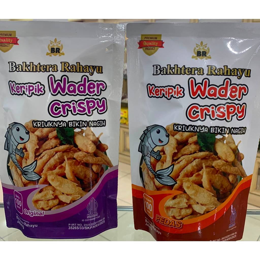 Ikan wader crispy | Wader Renyah / Wader Kriuk Goreng Garing 100gr