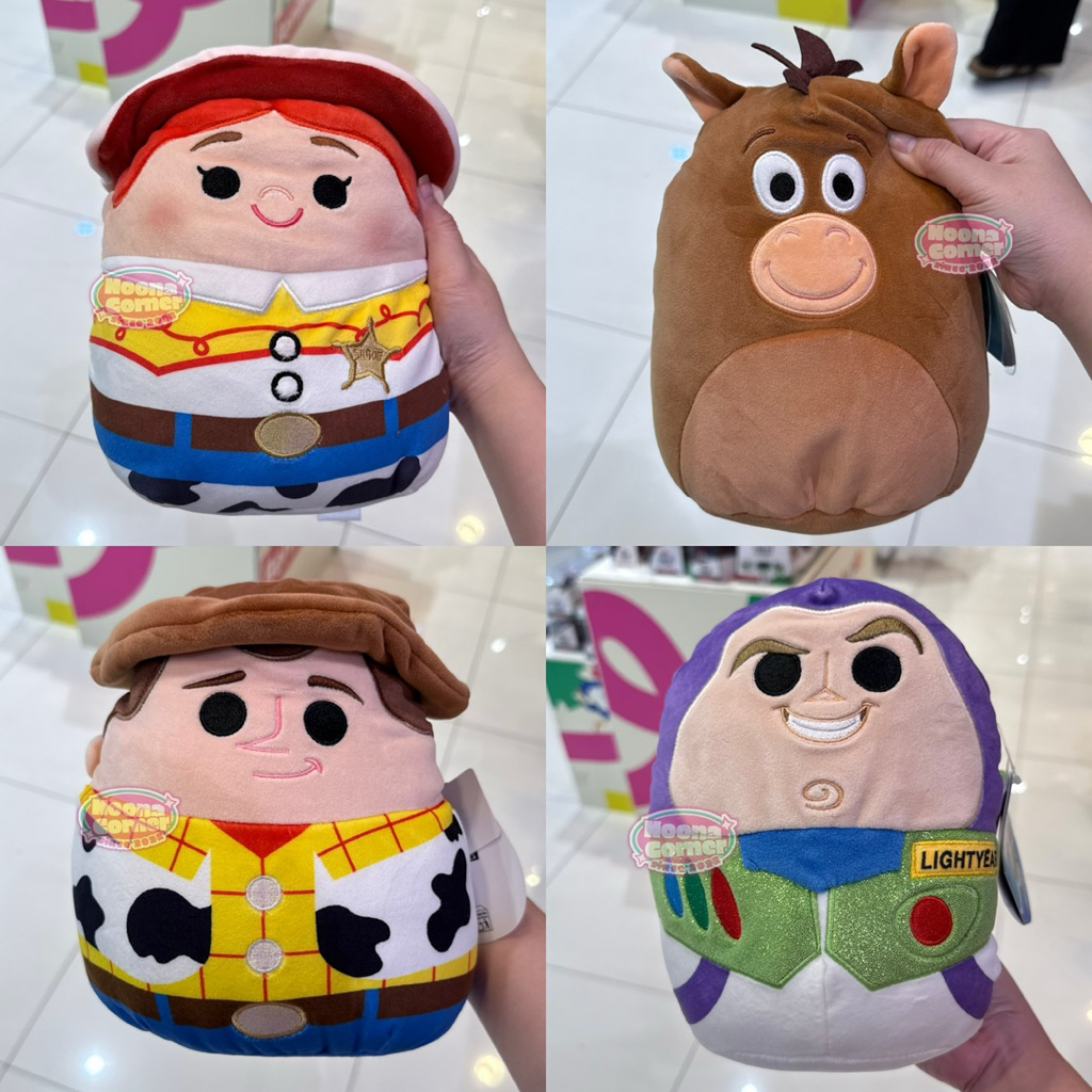 NEW Disney ‼️ Boneka Squishmallows Original Toy Story 5 Pixar Collection (Bullseye / Woody / Buzz Li