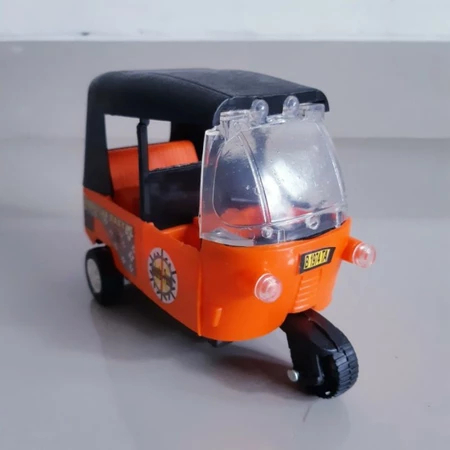 Mainan Miniatur Mobil Bajaj Bahan Plastik Mainan Edukasi  Anak Miniatur Bajaj