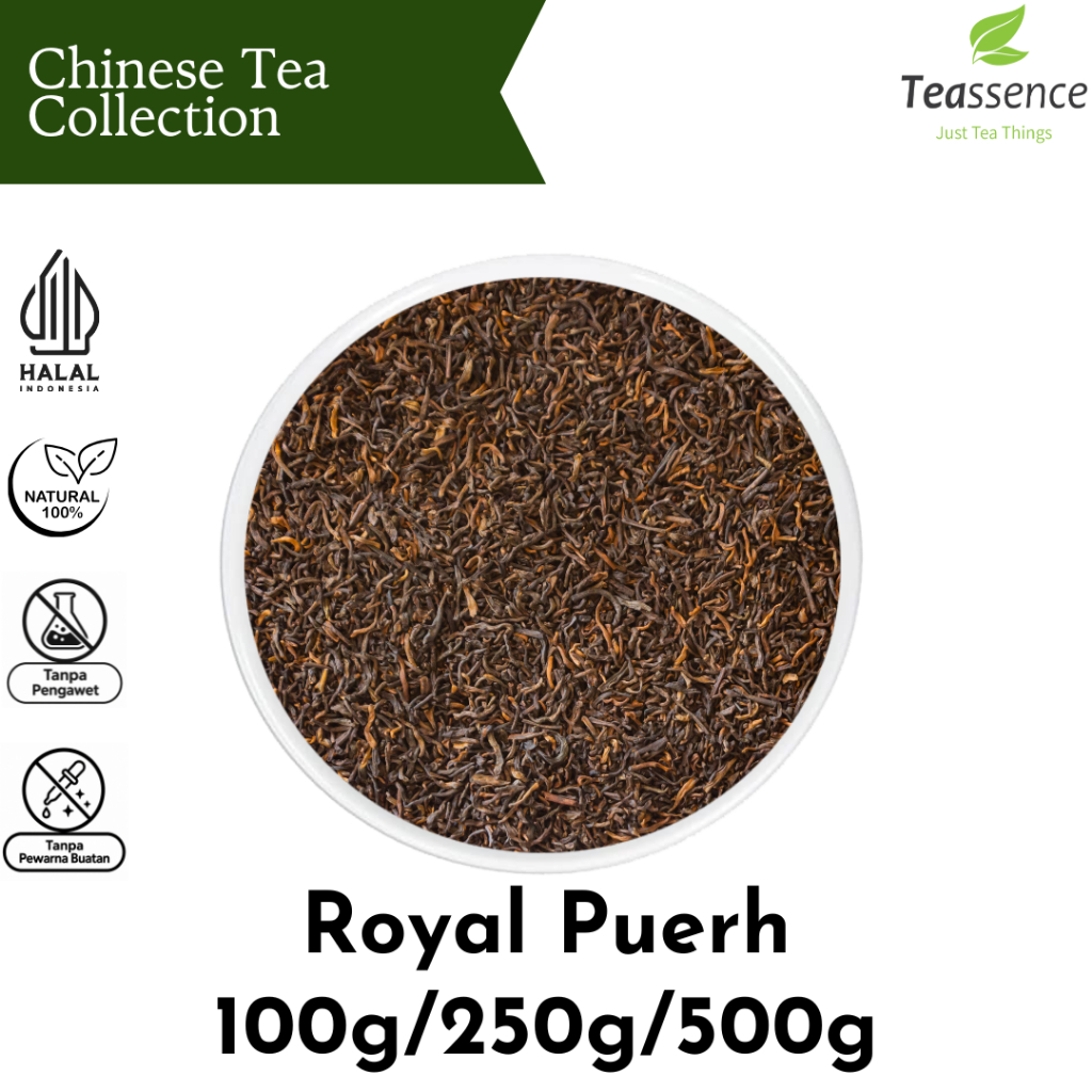 Royal Pu Erh Tea / Pu Erh / Teh Puerh / Pu Erh Tea / Teh Fermentasi Premium 100g/250g/500g