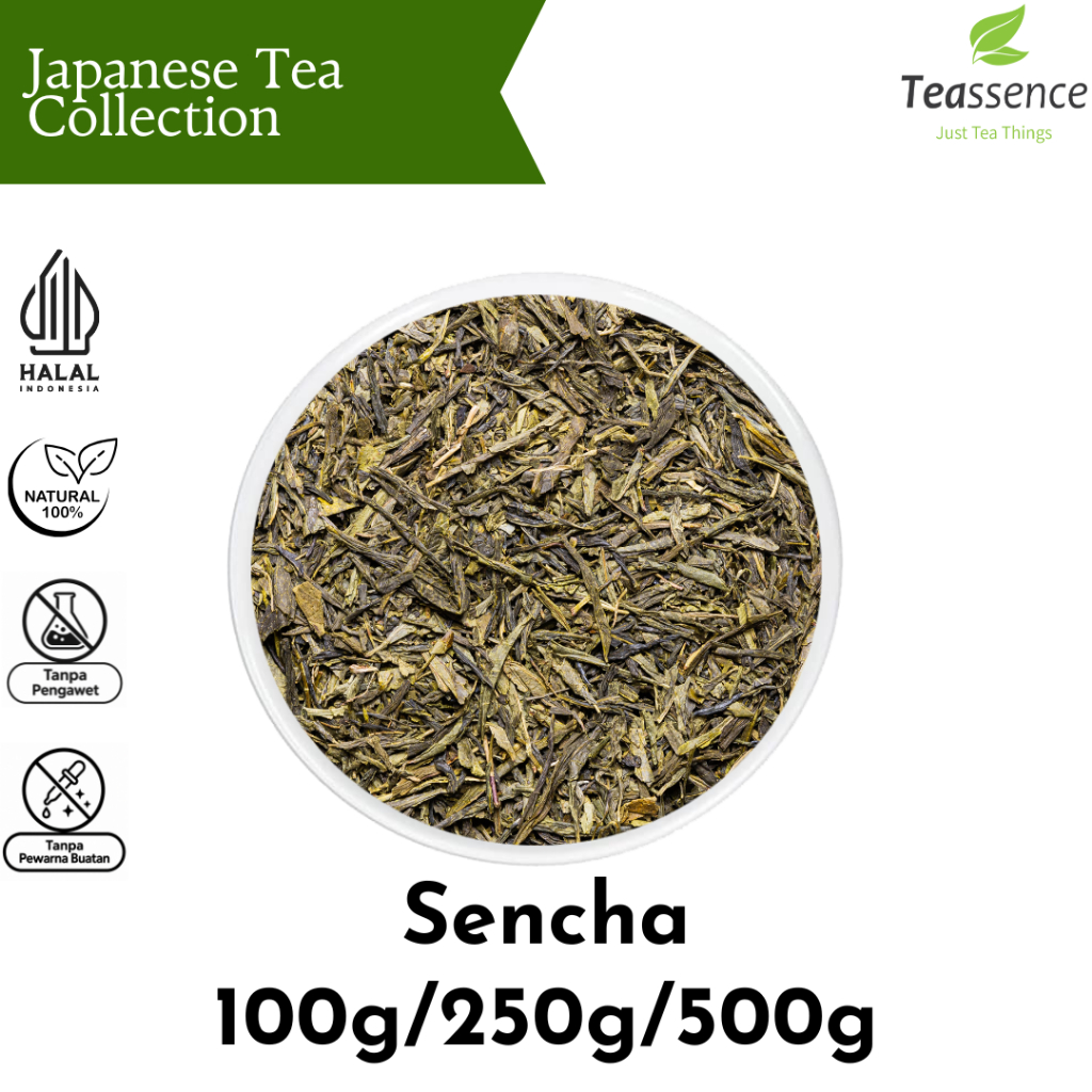 Sencha Green Tea Premium / Sencha / Teh Sencha / Teh Hijau Sencha 100g/250g/500g