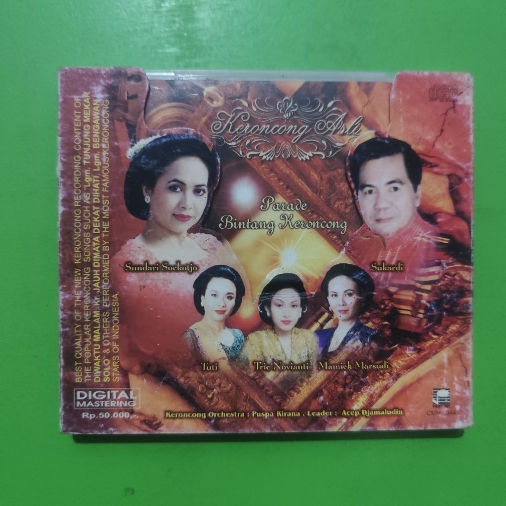 CD Keroncong Asli Parade Bintang Keroncong