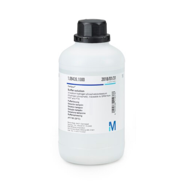 BUFFER SOLUTION PH 7 MERCK No. Catalog: 1094391000