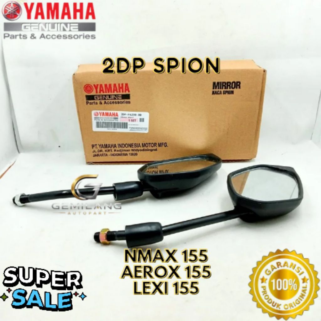 SPION KODE 2DP, SPION NMAX 155, SPION AEROX 155, SPION LEXI 155