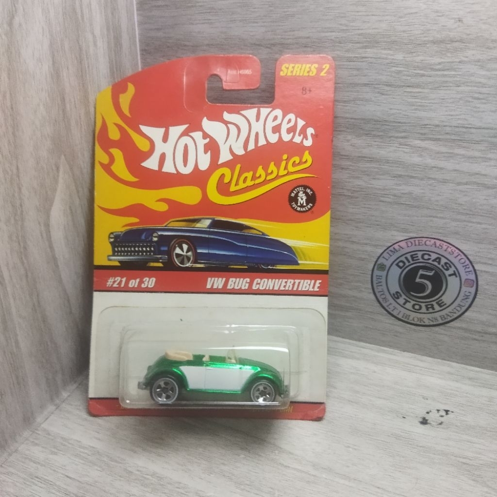 hot wheels classics vw bug convertible