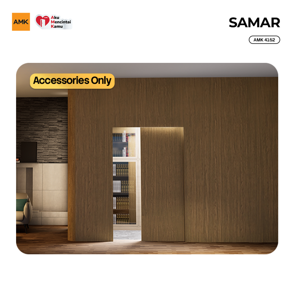 AMK Rel Sliding Samar Wood, Kayu geser