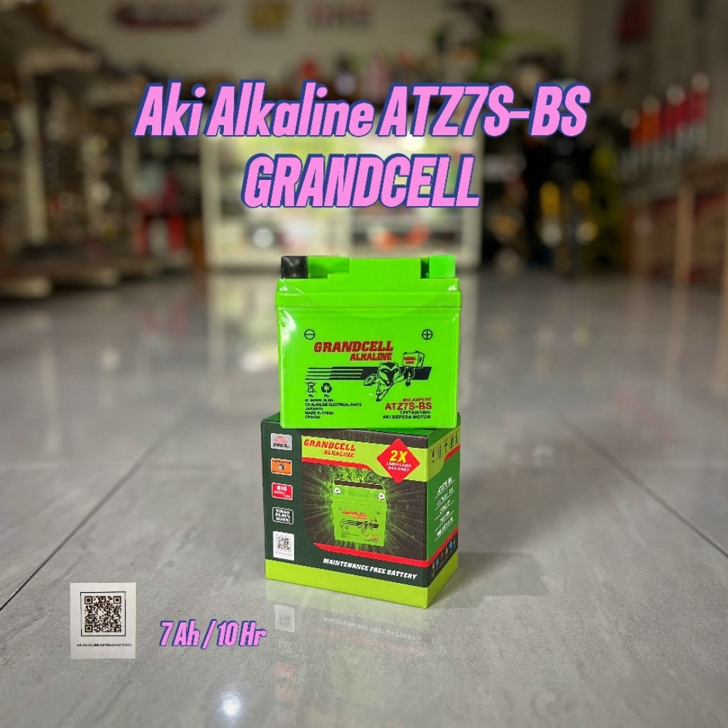 Battre Motor AKI ALKALINE GRANDCELL ATZ5S-BS ATZ7S-BS BIG AMPERE