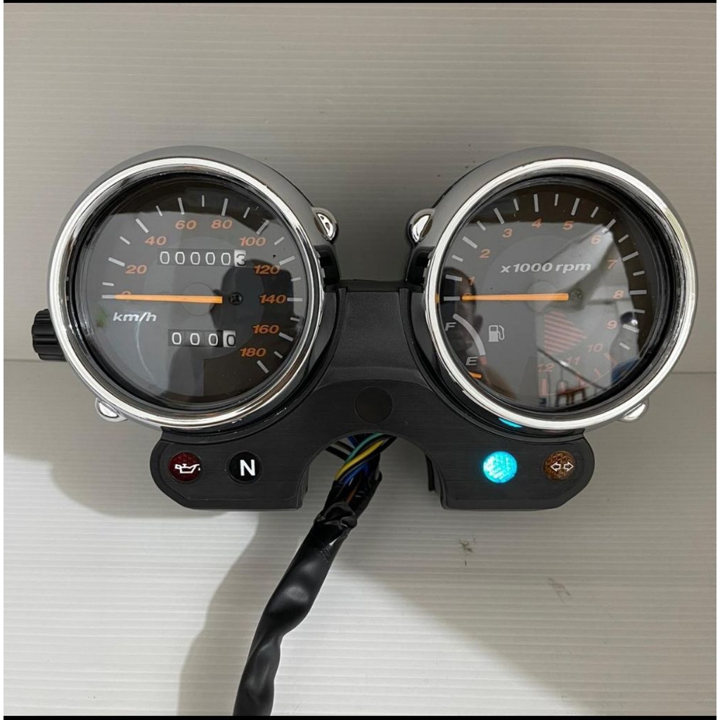 kilometer RX king new / speedometer komplit bulat Yamaha RX king new