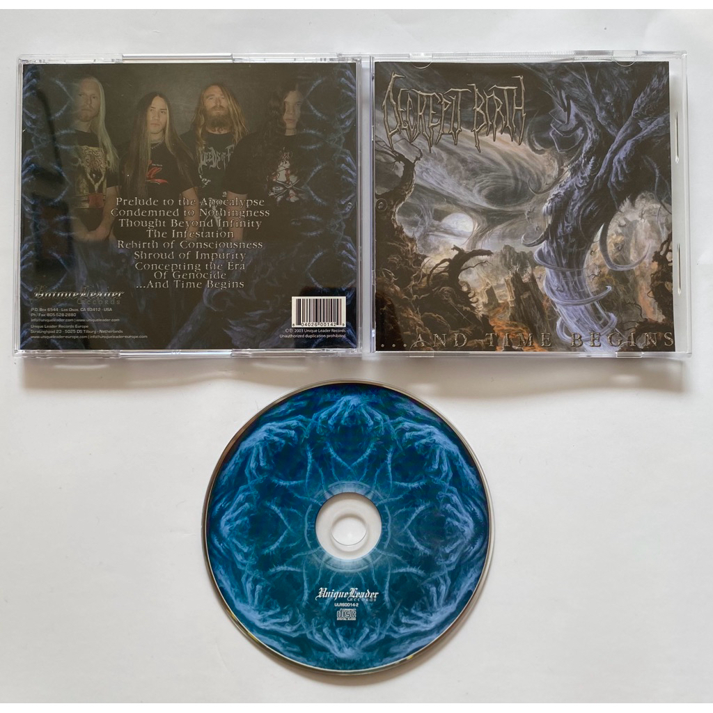 CD Decrepit Birth – ...And Time Begins