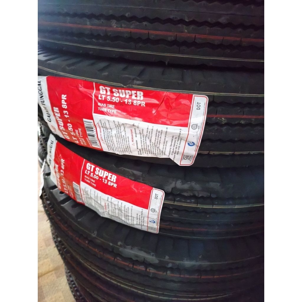ban R 13 GT super standar 550 muatan satuan