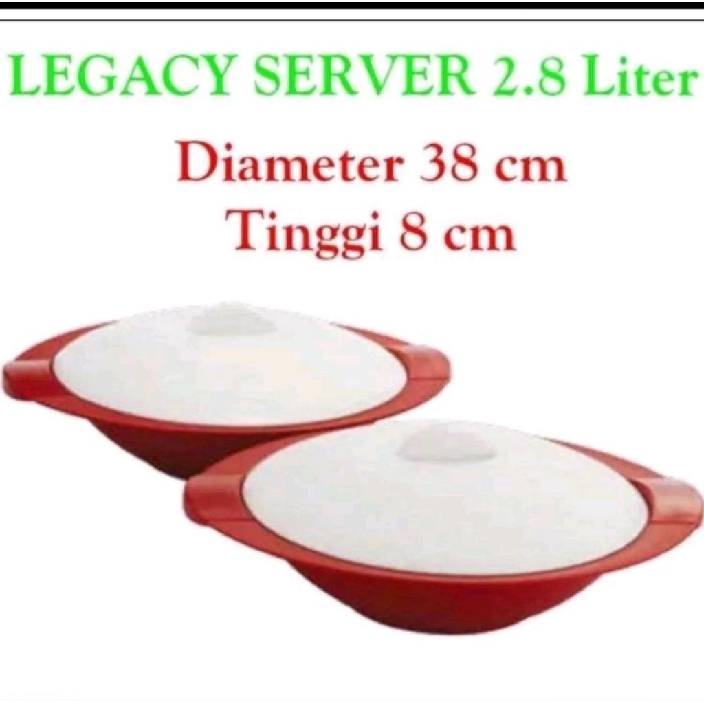LEGACY SERVER TUPPERWARE/ WADAH SAJI TUPPERWARE