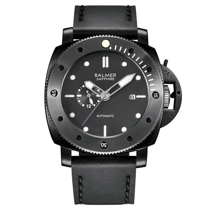 Balmer 7994 Jam Tangan Pria Automatic Sapphire Glass-Leather