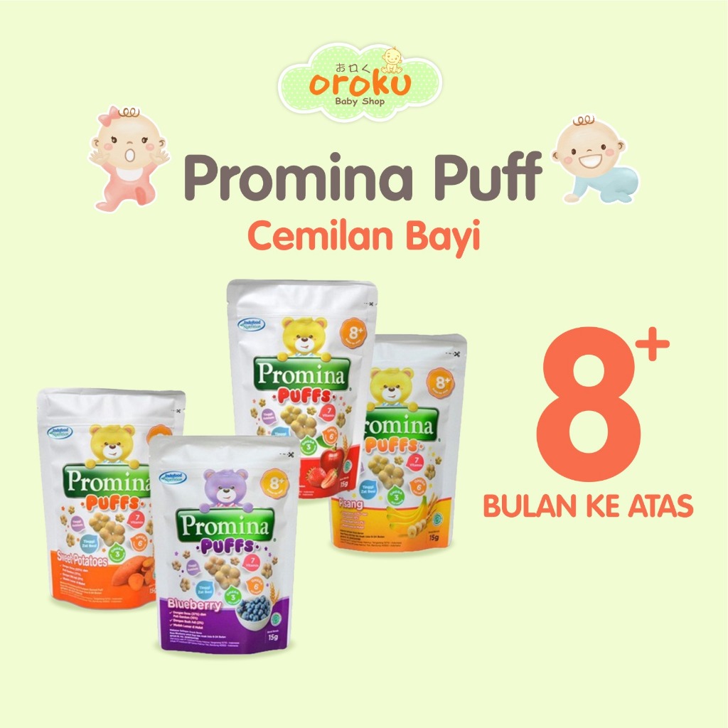PROMINA PUFF / CEMILAN BAYI / MAKANAN BAYI