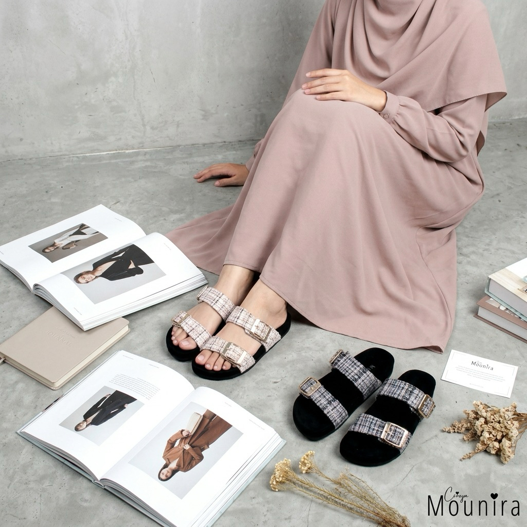 BERSHA Sendal Wanita By Ceisya Mounira