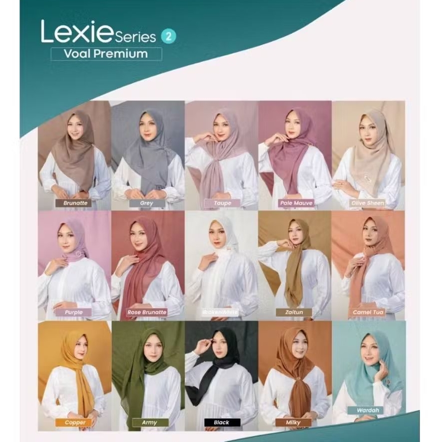 LEXIE SCARF SERIES 2 BY GHINA FASHION