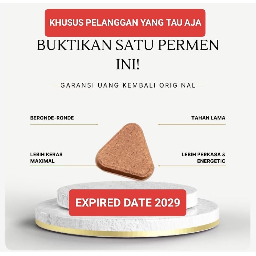 TERASI SEGITIGA KUNCIAN SUAMI WARNA COKLAT IMPORT AUSTRALIA