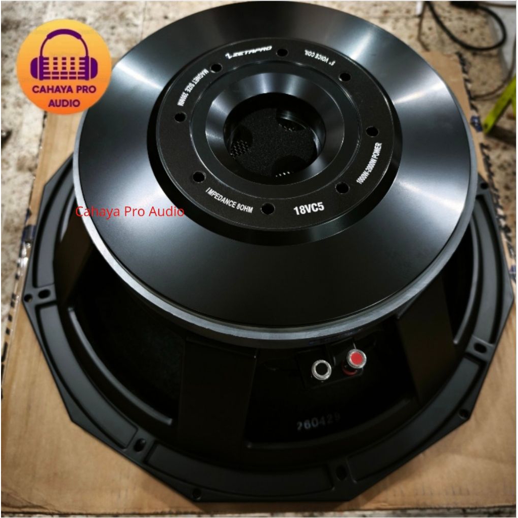 Speaker Zetapro 18VC5 (18 inch) Original Zetapro Voice Coil 5 Inch 18 VC 5 / 18 VC5