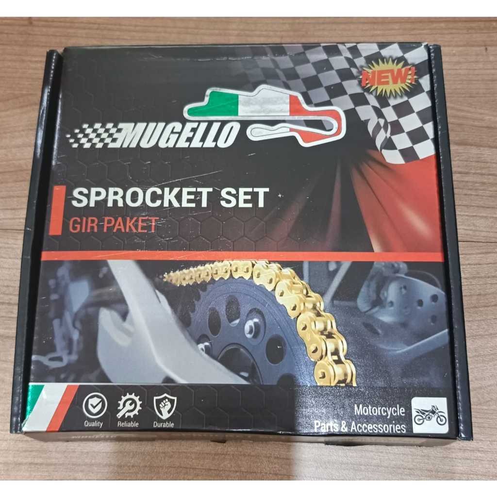 GEAR PAKET BAJA GRAND 14T / 36T 428H - 100L PNP LEGENDA 1 2 / ASTREA / PRIMA / C800/ C70 C700 / IMPR