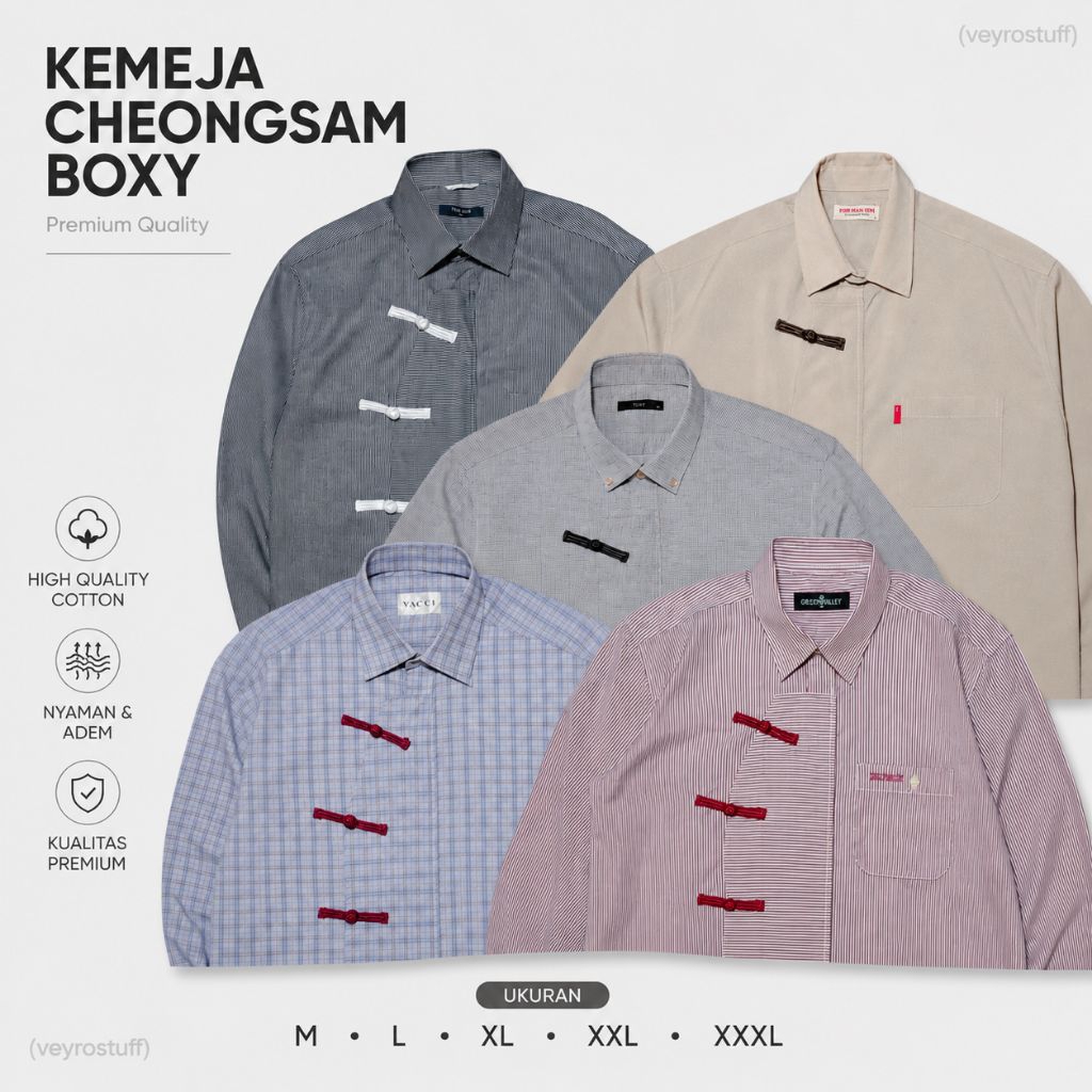 Cheongsam Boxy Shirt