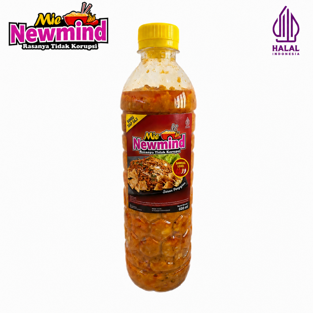 Sambal Rahasia Mie Newmind 600gram Seperti Sambal Ala Mie Newmind | Mie Gacoan | Wizzmie | Mie Kober