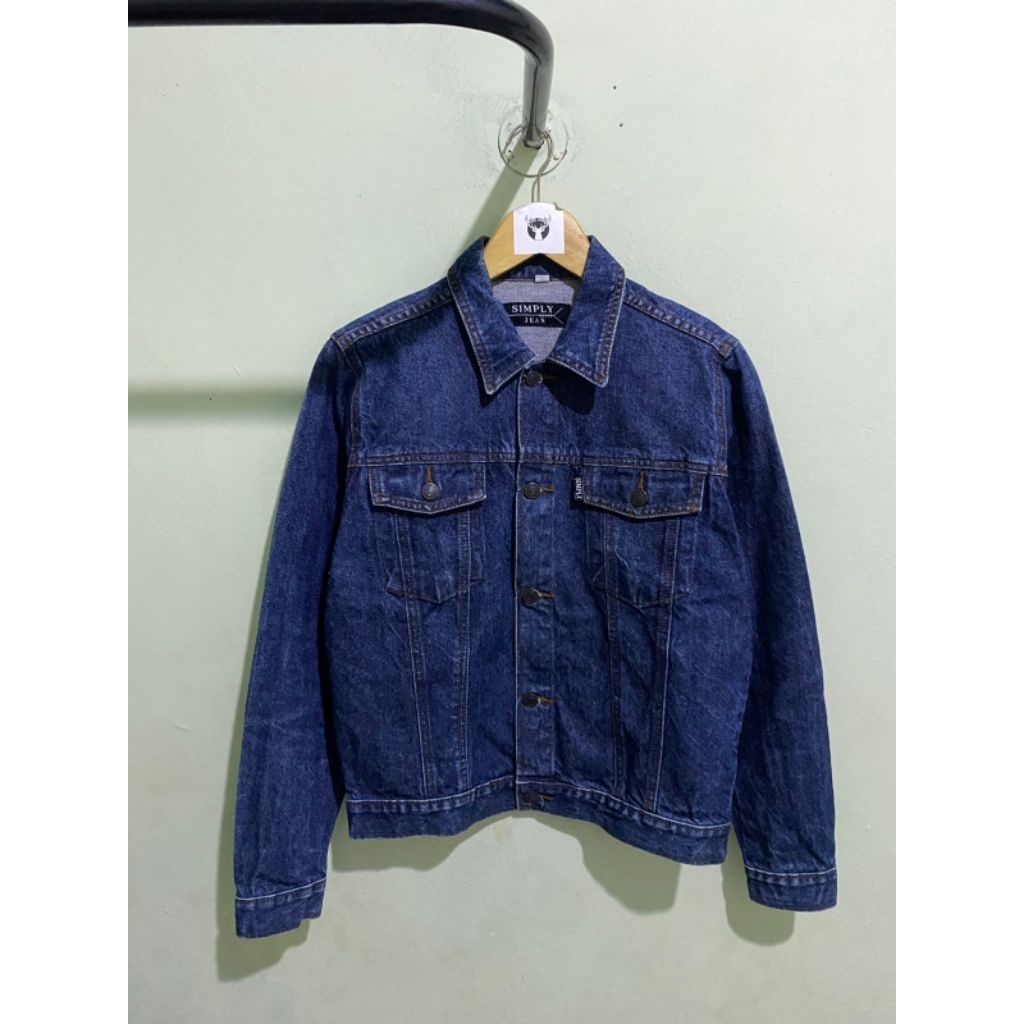 Jacket denim boxy