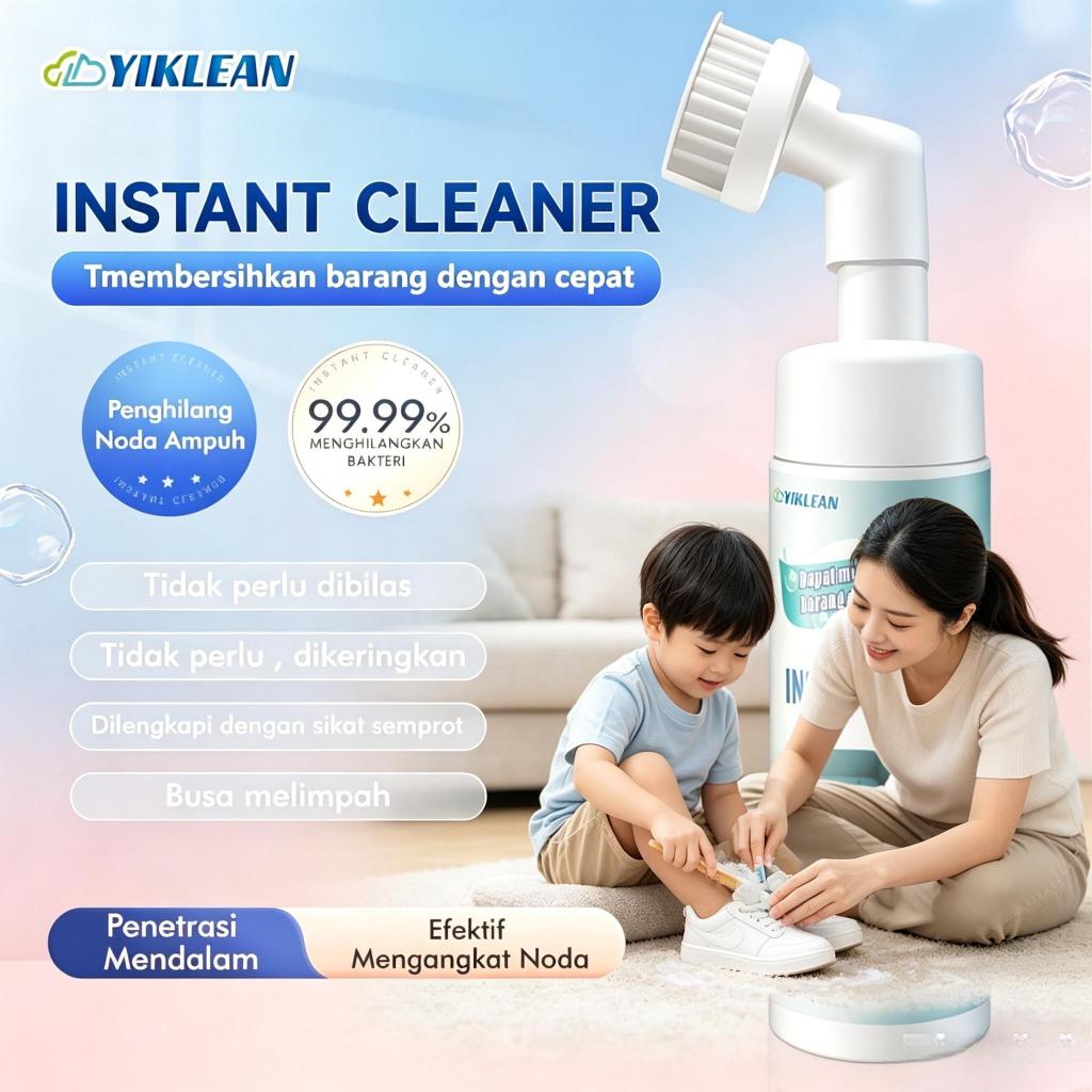 YIKLEAN - Segera dibersihkan Serbaguna Tanpa Bilas – Untuk Sepatu dinding Tas Sofa Dan Interior Mobi