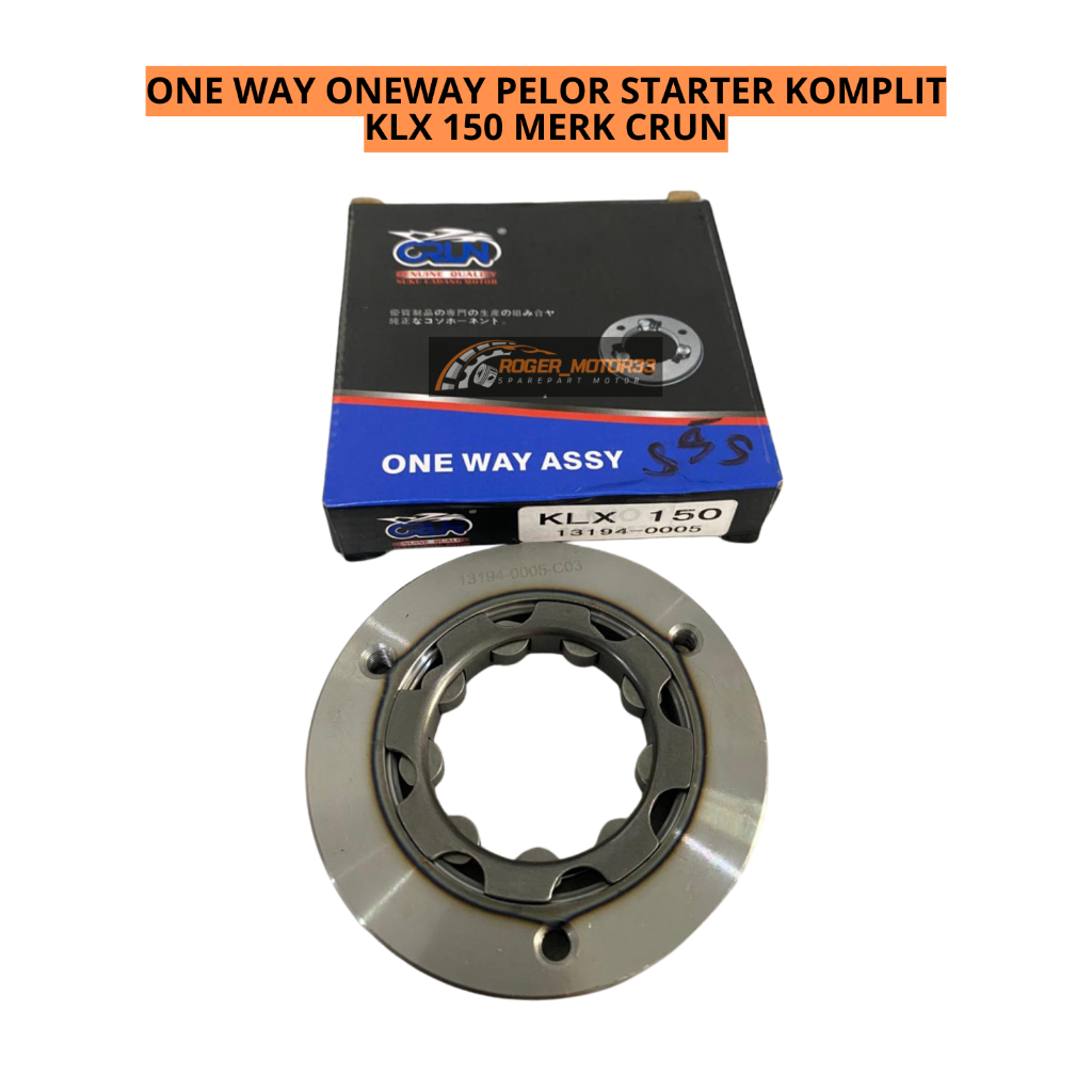 ONE WAY ONEWAY PELOR STARTER KOMPLIT KLX 150 MERK CRUN