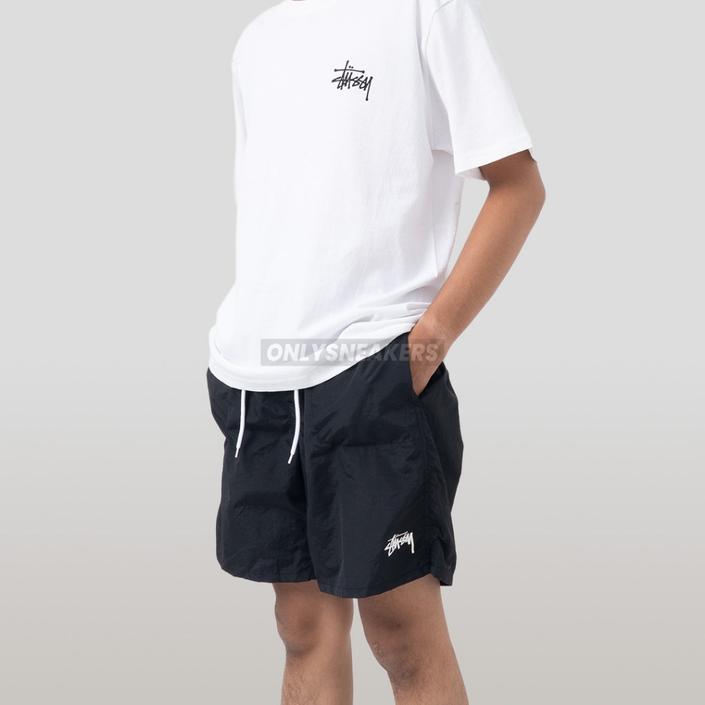 STUSSY WATER SHORT STOCK BLACK
