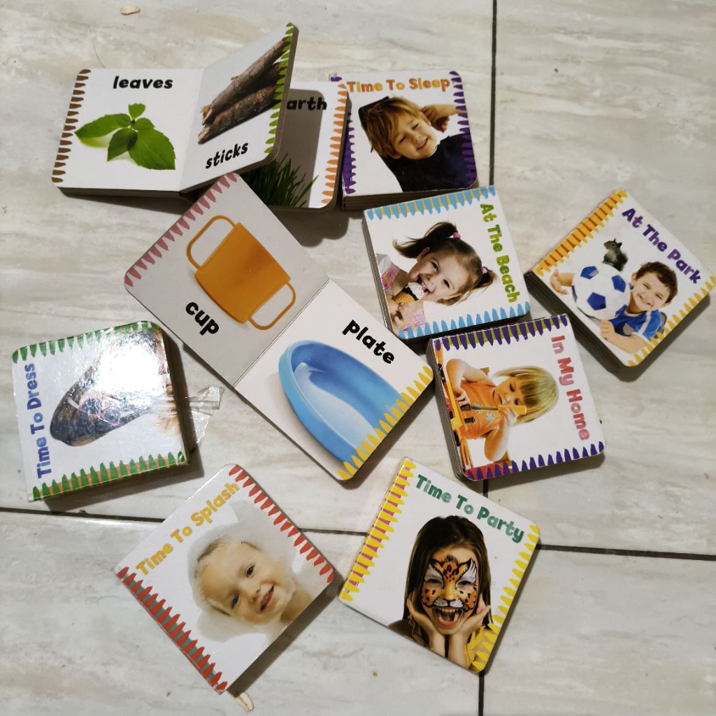 9pcs My First Book Board book Mini preloved | Preloved Buku bayi | board book preloved board bOok be