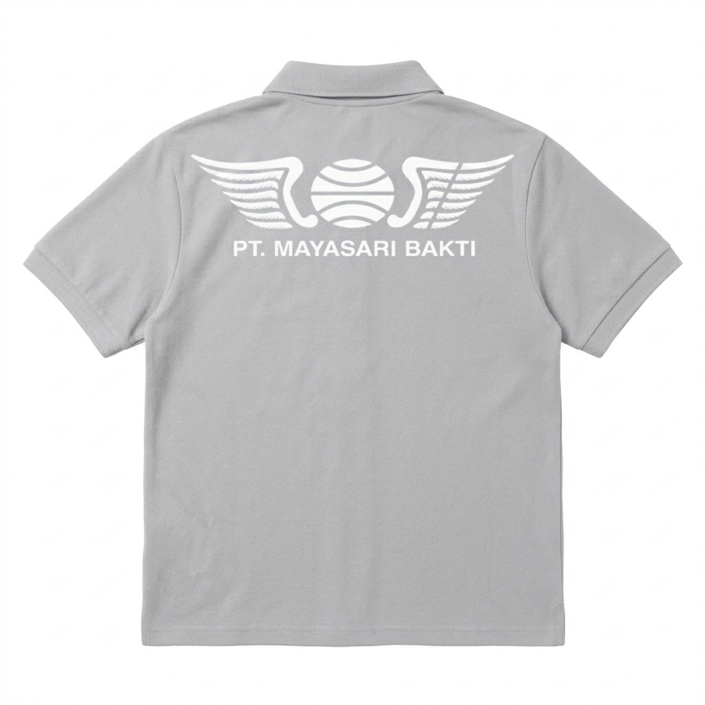 CREW BUS MAYASARI BAKTI - Free Name Tag -  Polo shirt Merchandise 24s CVC Cotton Fleece Premium