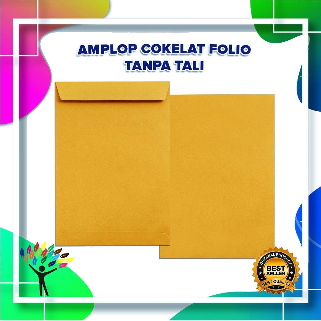 Map Coklat polos ukuran Folio ORIGINAL