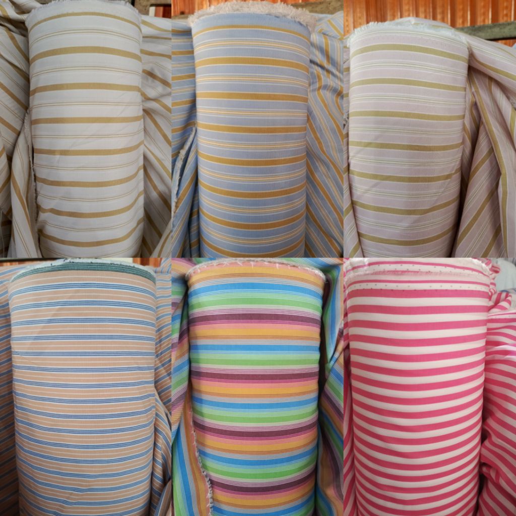 Kain Katun Salur /Kain Salur Garmen /kain salur Imfor